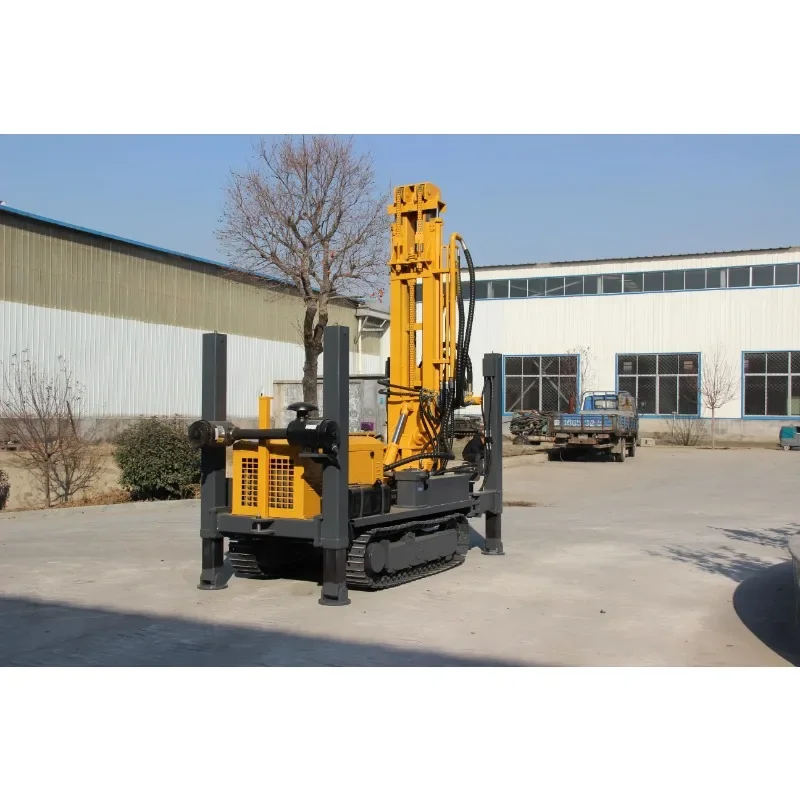 YG Cheap Price Crawler Mounted DTH Drilling Rig 200m Diesel Engine Water Well Drilling Rig / Mine Drilling Rig Machine