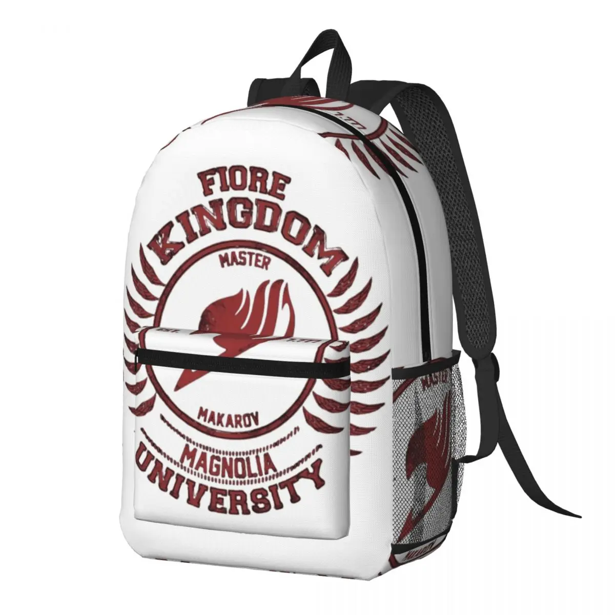 Fairy Tail Team Flag Backpack Daypack Large Capacity Boys Girls BookBag School Bag Shoulder Bags for Men Women