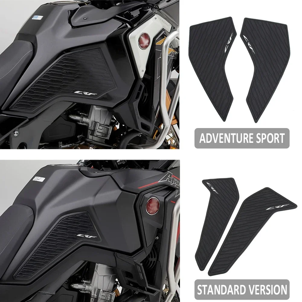 Adesivi laterali per serbatoio carburante moto Adesivo in gomma impermeabile per Honda CRF1100L Africa Twin Standard e Adventure Sport