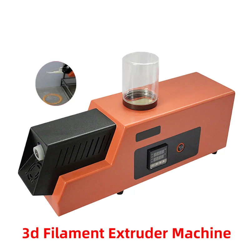 

3D Filament Extruder Machine 3D Filament Maker Desktop 3D Printing Consumables Extruder 1.75mm 3mm Speed Adjust+able REX-C100