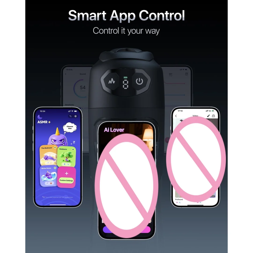 Automatic Male Masturbator With Ai Sync Vagina And Licking Function_voghion.com