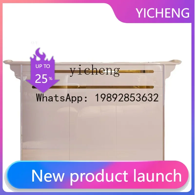 

H1 Light Luxury Buddha Niche New Chinese Style Clothes Closet Simple Avalokitesvara God of Wealth Altar Cabinet