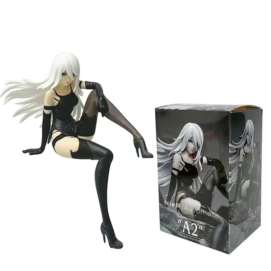 15Cm Anime Original SEGA Nier:automata Ver1.1A 2B Yorha No. 2 Type B Premium Chokonose Figure PVC Model Collectible Toys image 5