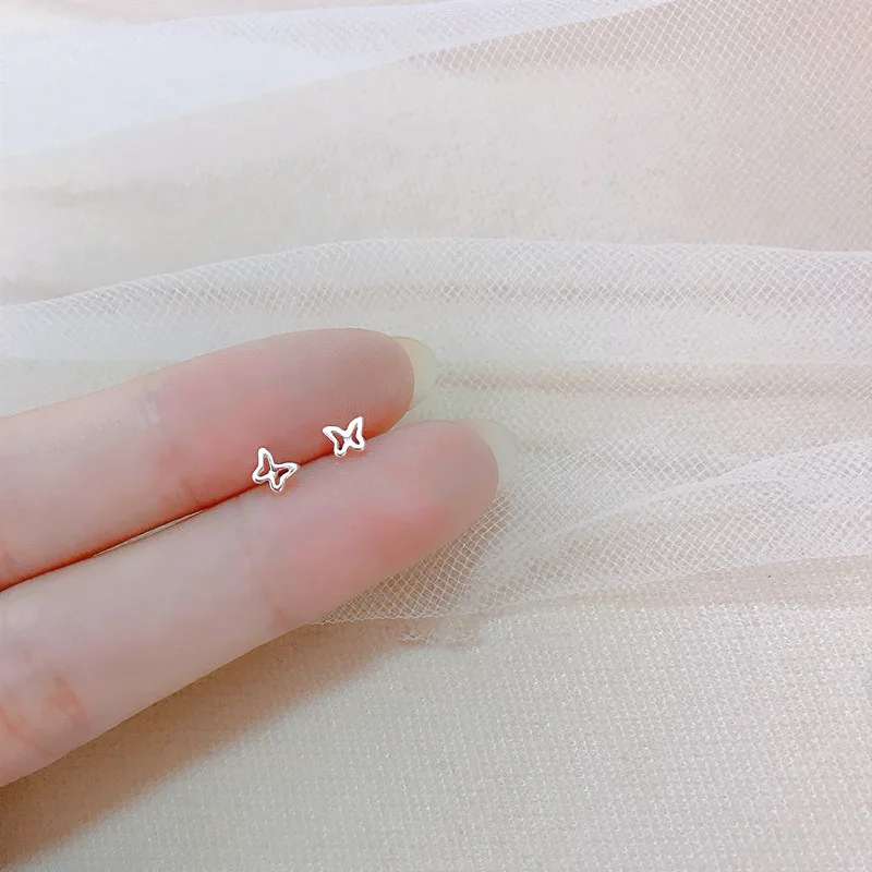 New Bow Knot Earring Star Earlobe Cartilage Prevent Allergy Stud Earrings For Women Ear Piercing Jewelry Gifts image 2