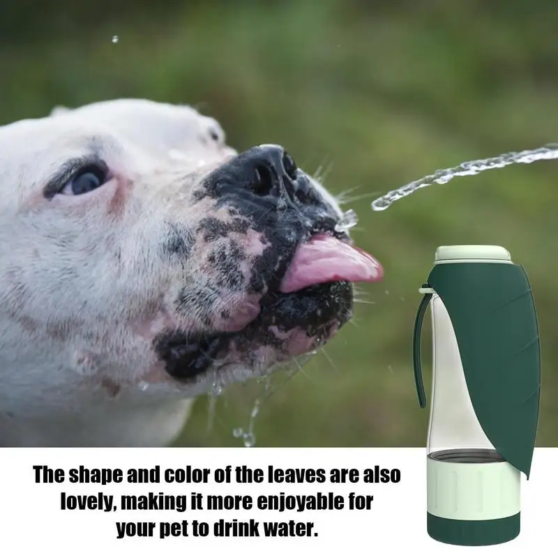 Portable Dog Water Bottle 300ml Leakproof Dog Drinking Bottle Dog Water Bottle Travel For Walking Hiking Camping Picnicking