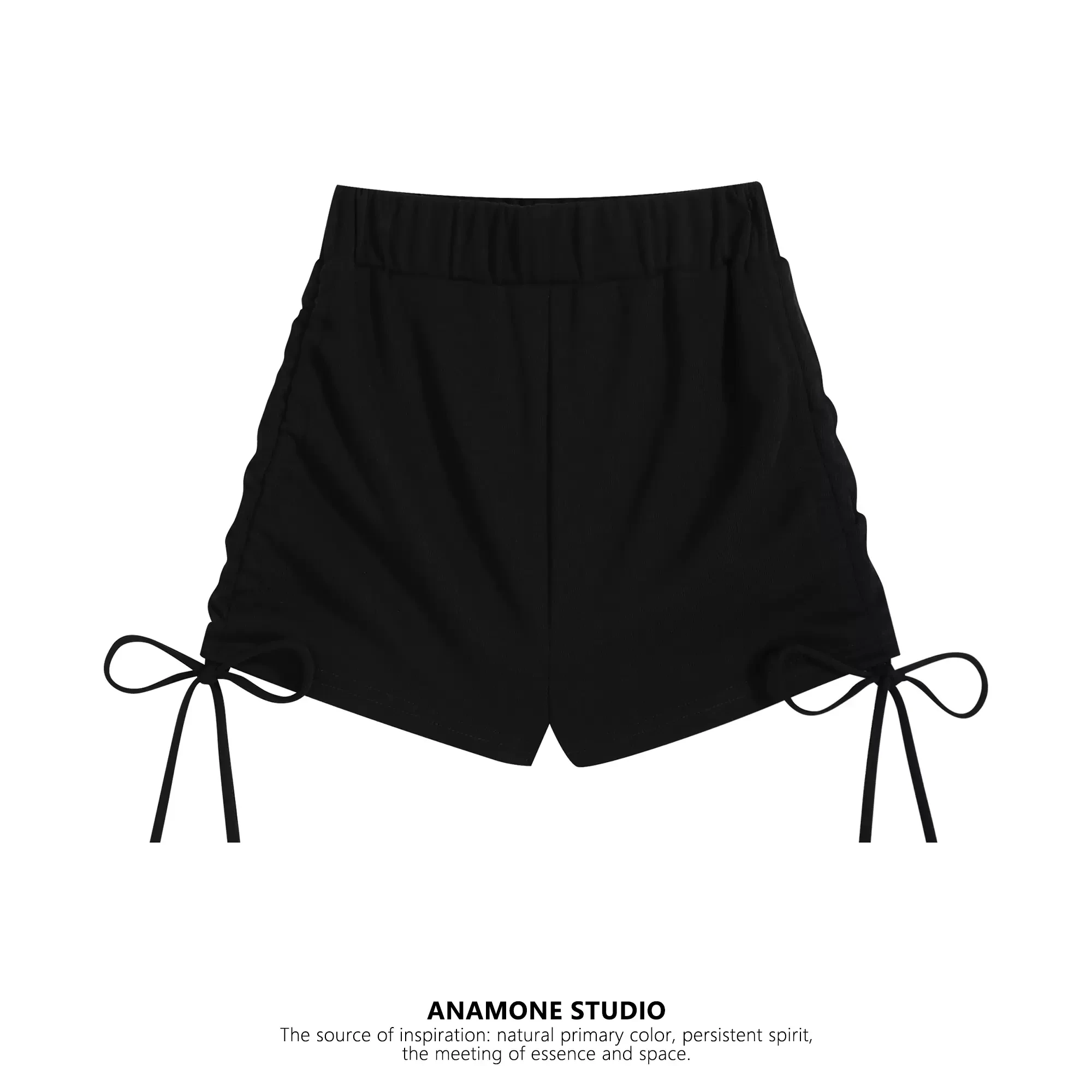 

High Waist Sporty Short Shorts Women's Summer Design Sensual Butt Hugging Drawstring Hot Pants Trendy Commuter Style Korean F...