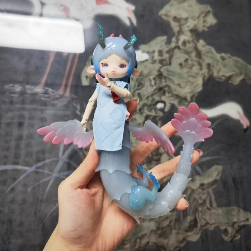 

Penny Box Adou Loong Fantastic Series 1/12 Электронный питомец Bjd Mystery Box Joint Передвижная кукла Экшн Аниме Фигурки Модель Kawaii