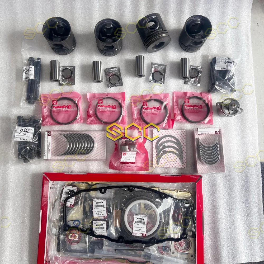 High-quality 3054 3054C 3054T Engine Overhaul Kits for Caterpillar Engineering Machinery Pin Bushings Piston Rings Wheel Loaders