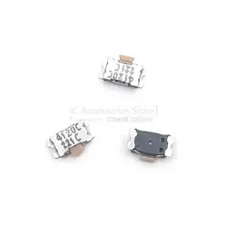 5PCS Flat Head Turtle Switch KSS221G KSS221GLFS Side Button Switch 3*7*1.7
