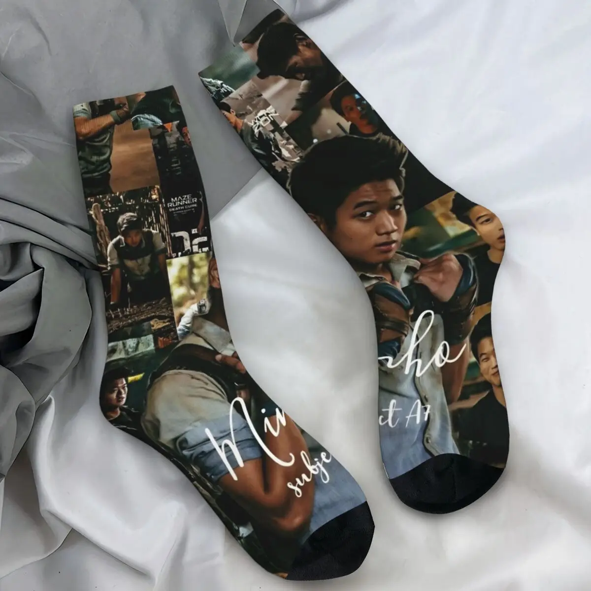 المتاهة عداء الأمريكية الخيال العلمي فيلم الجوارب الربيع جوارب الرجال جودة الجوارب الرسم الرياضة في الهواء الطلق عدم الانزلاق الجوارب #1