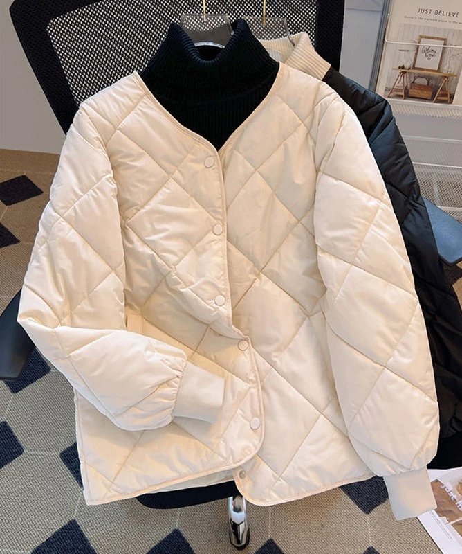 

2025 New Autumn and Winter Outerwear Lightweight Bread Jacket Short Cotton Jacket Women's Loose Cotton Jacket