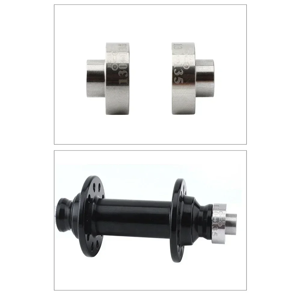 Bike Rear Hub Adapter Converter 130mm To 135mm For MTB Road Bicycle Extender Stainless                Steel Cycling Accessories