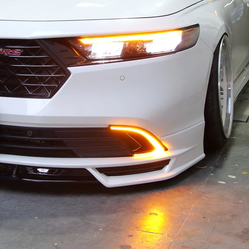 

Автомобильные фары в сборе для Honda Accord 11th 2023, обновленный передний бампер, динамические противотуманные фары, дневные ходовые огни, светодиодные аксессуары