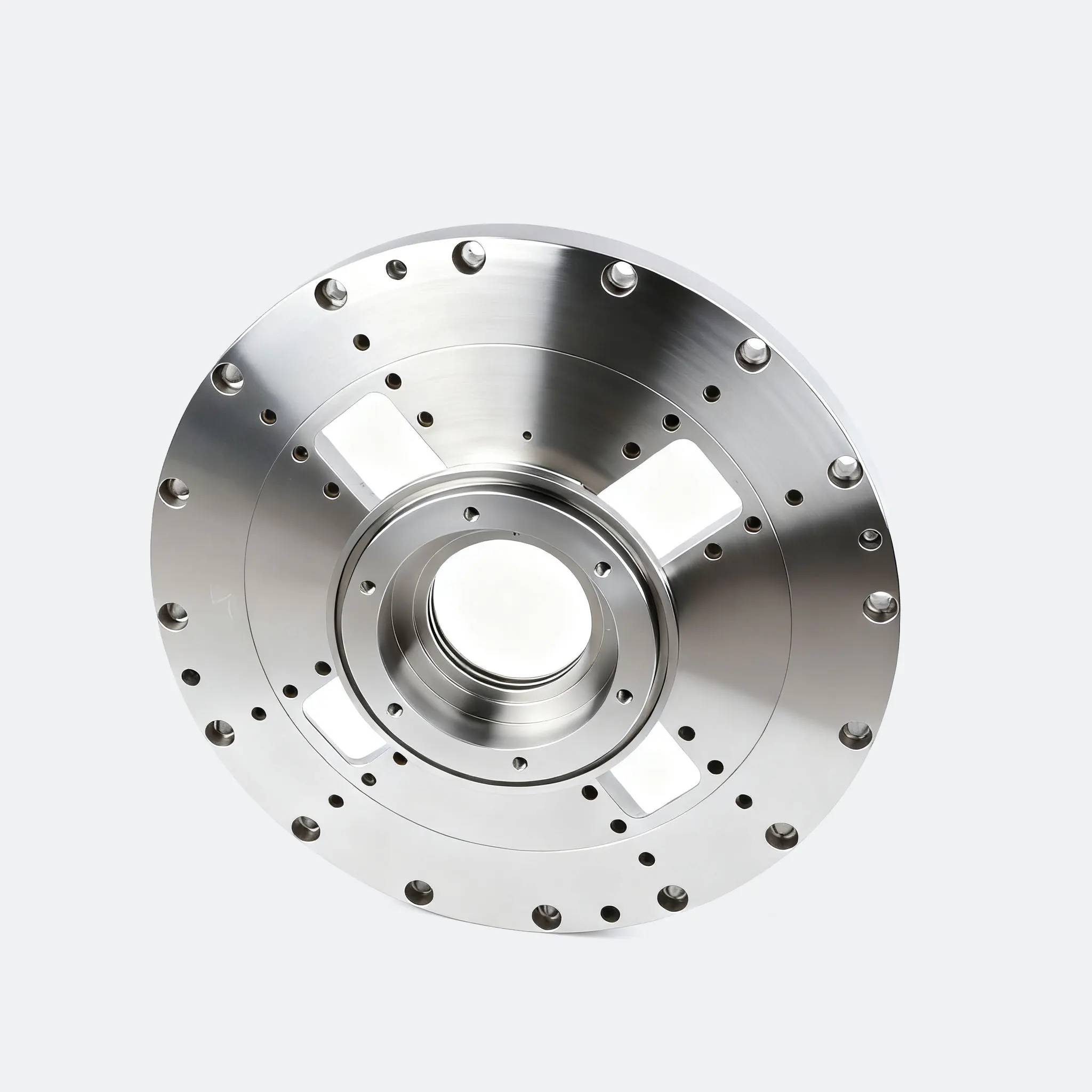 Rotor Drum End Cover For High Speed Tubular Centrifuge DSS CNC Flanged Stainless Steel 2205 Duplex ISO Certified High-Strength