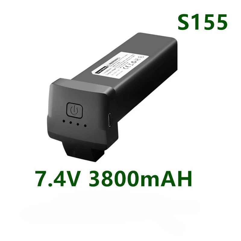 الجملة S155 ProMax بطارية توصيل خارجي 7.4 فولت 3800 مللي أمبير 40 دقيقة حياة طويلة ل S155 ماكس بطارية توصيل خارجي S155 اكسسوارات أجزاء