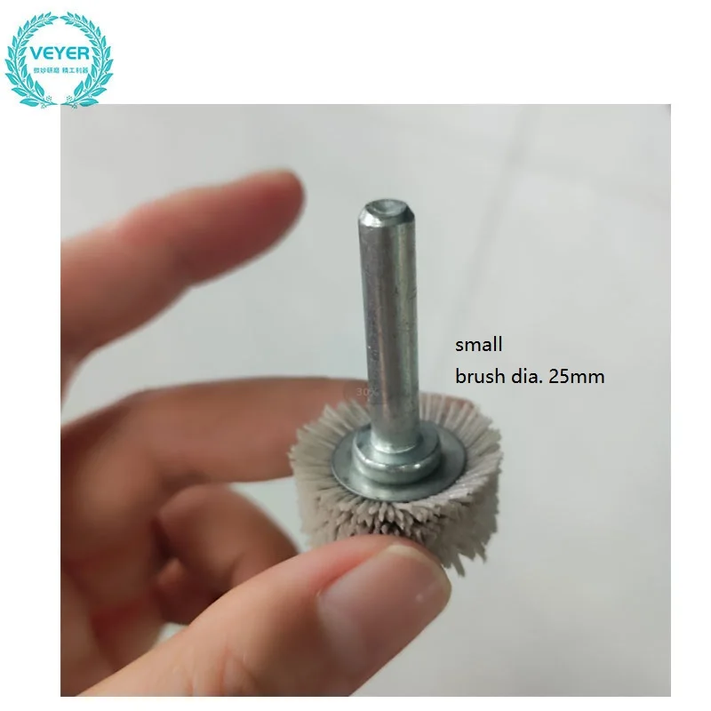 

[Free Shipping] VEYER Flower Head Wheel Polishing Abrasive Wire Brush 25mm Aluminum Oxide Woodworking Carving DIY for Drill