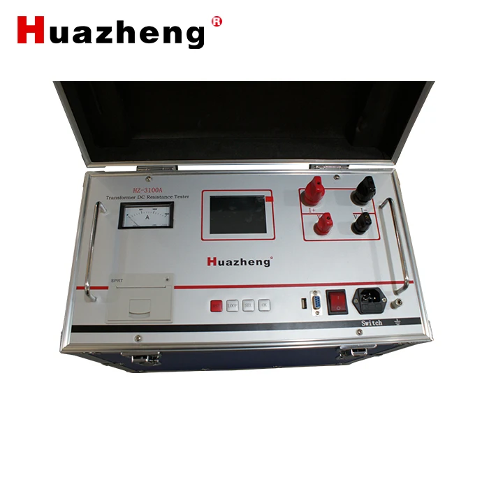 5A/10A/20A/50A/100A Transformer DC Resistance Test Instrument High Speed Winding Resistance Meter
