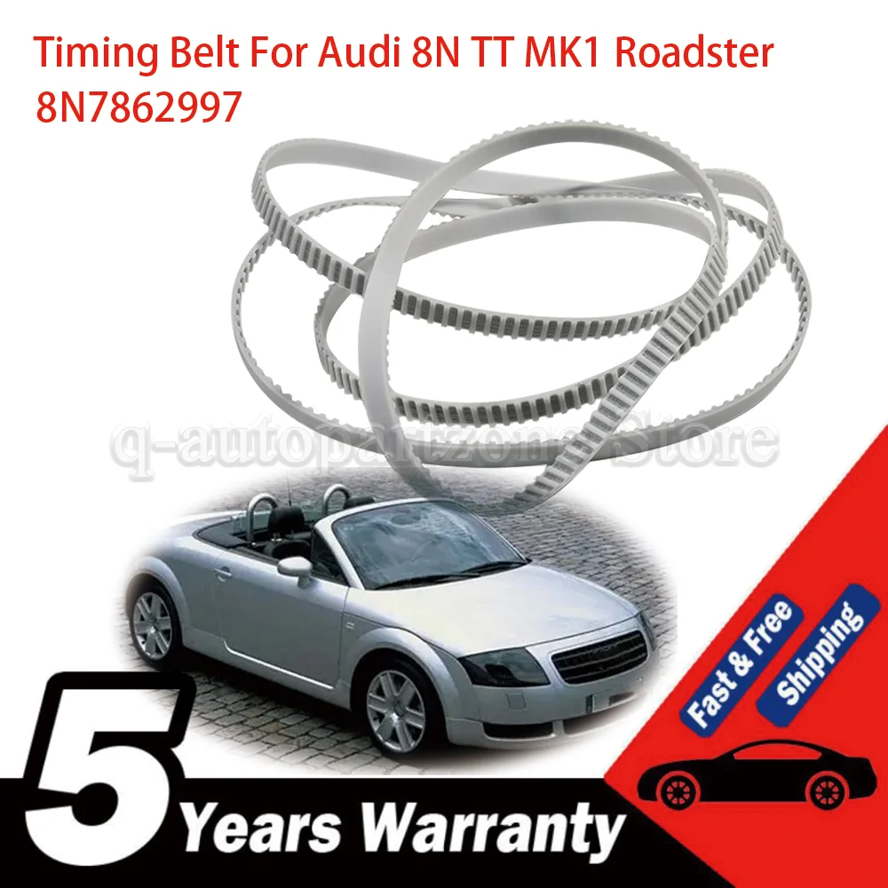 

For Audi 8N TT MK1 Roadster OEM 8N7862997 Car Windscreen Toothed Belt Roof Guide Wind Deflector Rear Glass Belt