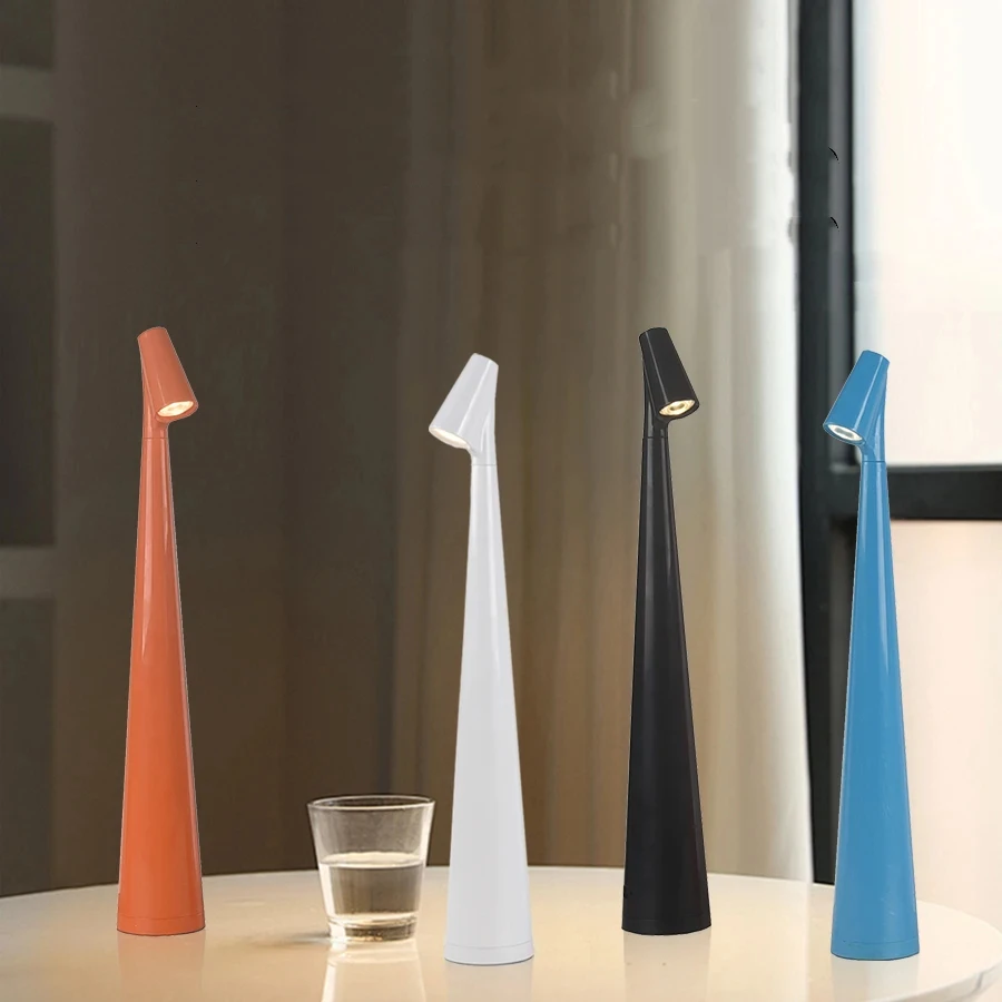 

Dimmable LED Table Light Wireless Rechargeable Portable Desk Lamp Book Light for Office Bedroom Reading Study