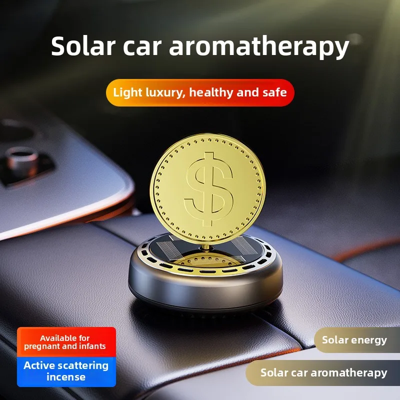 New Car Fragrance Car Perfume Seat Solar Energy Creative Decoration Lasting Fragrance Ornament