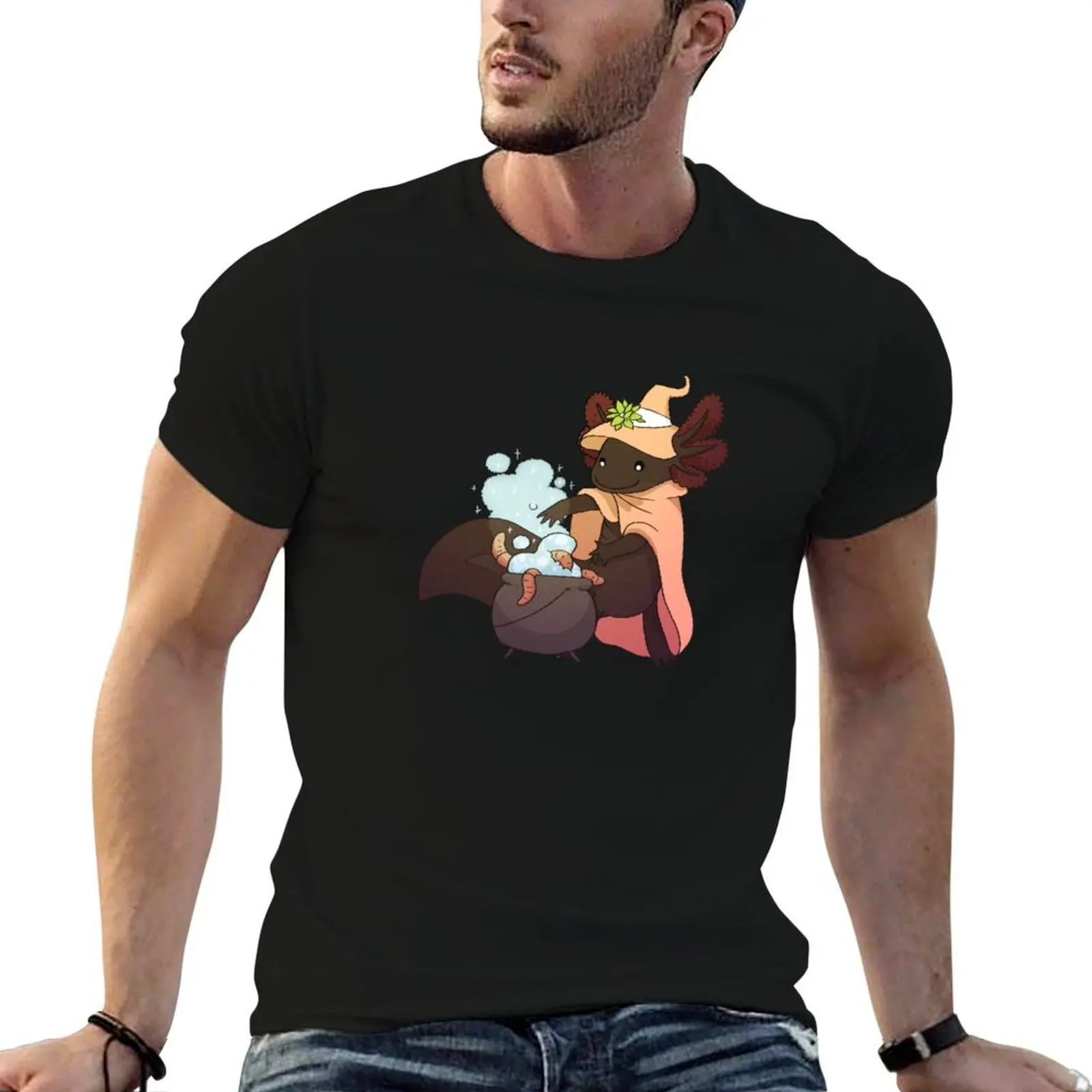 

Axolotl - Fen T-Shirt anime tshirt t shirts cotton 100% t shirt man designer T-shirt