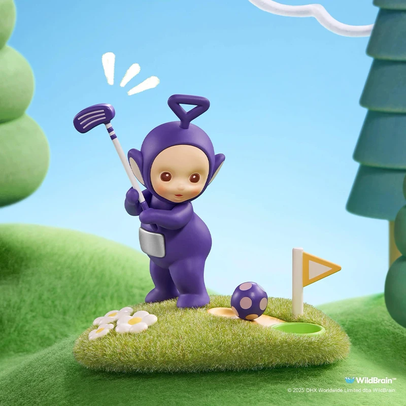 MINISO Teletubbies Wonder Island Series صندوق أعمى لعبة عصرية تمثال عروسة كارتون غرفة عرض لعبة أطفال هدية الكريسماس لفتاة #4