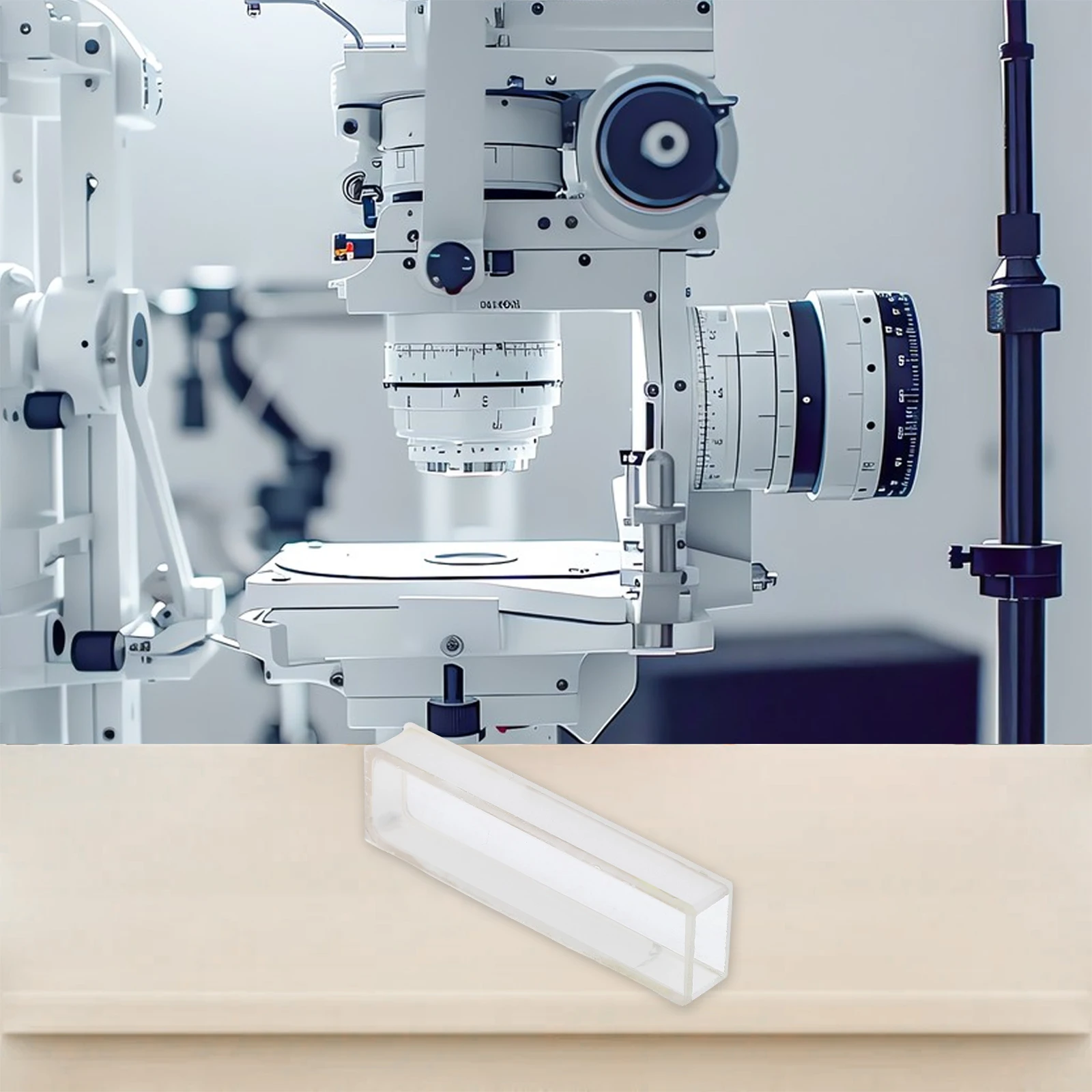 Cuvette Glass Cuvette Industry Home Replacements 300℃/556℉ Accessories For 751/722 Spectrophotometer High Quality