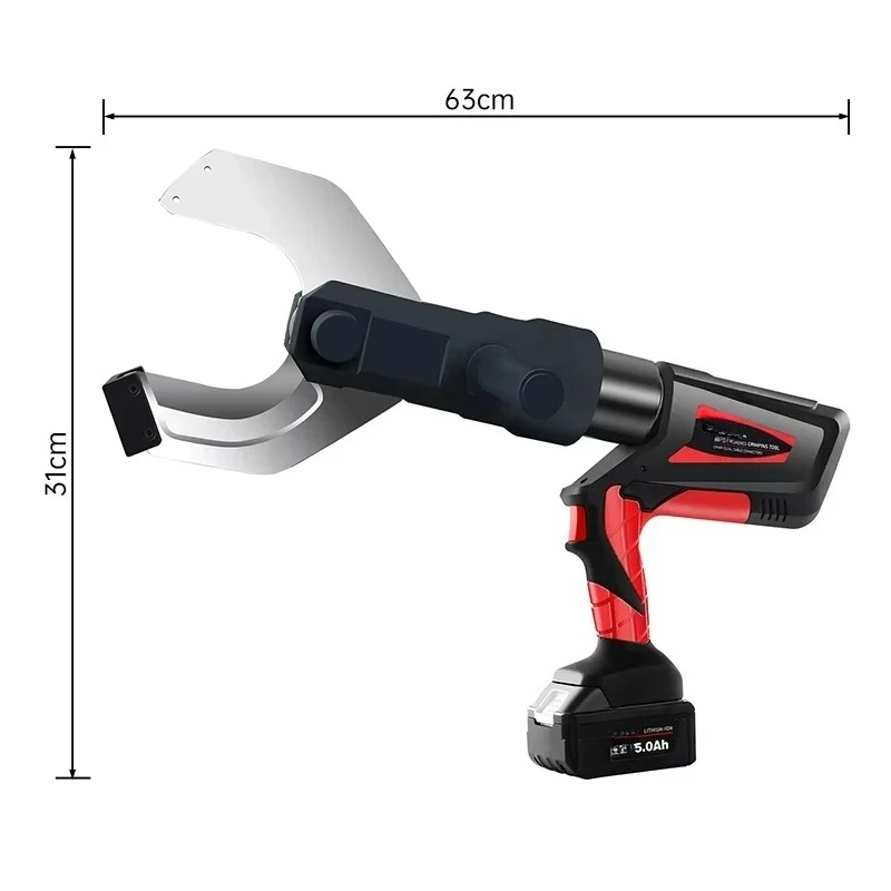 

HL-105B Portable Cordless Battery Powered Cutter Electric Hydraulic Scissors for Cutting 105mm Copper and Aluminum Cables