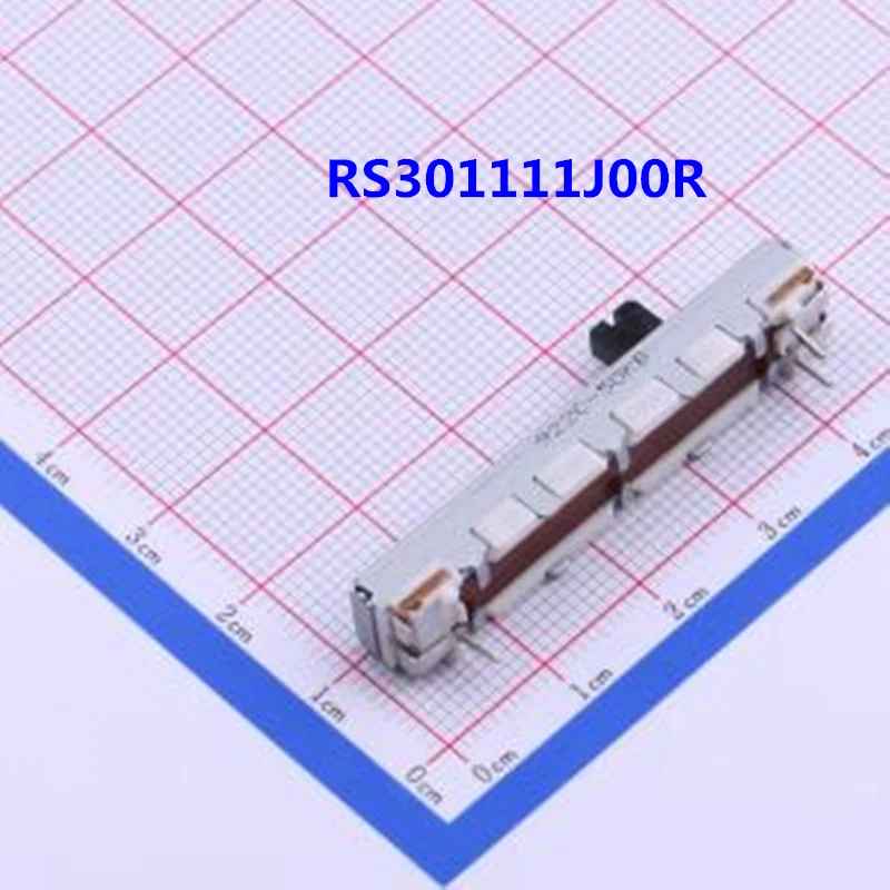 5PCS 100% Original RS301111J00R Push Plus 4 Cm Sliding Potentiometer B50K Shaft Length 5mm