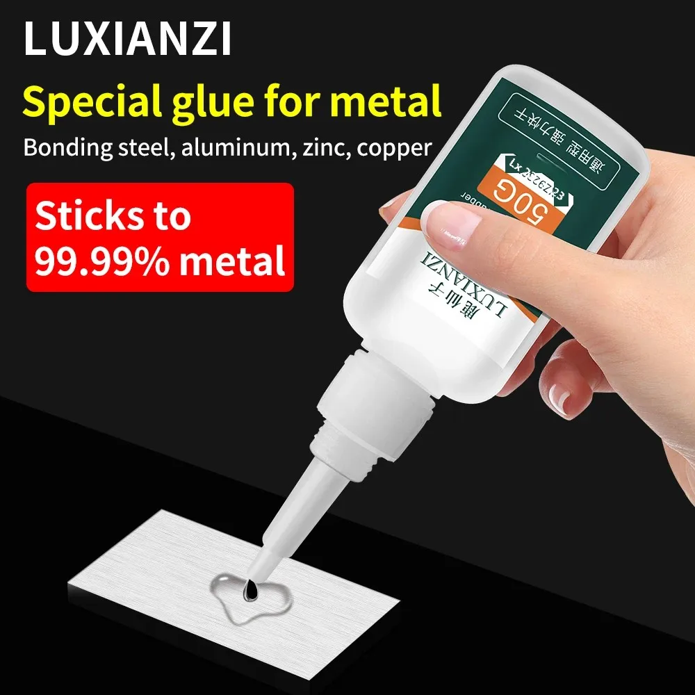 LUXIANZI 20/50g Super Liquid Glue Strong Adhesive Repair For Ceramic Glass Wood Plastic Metal Glue Welding Tool Adhesive Agent