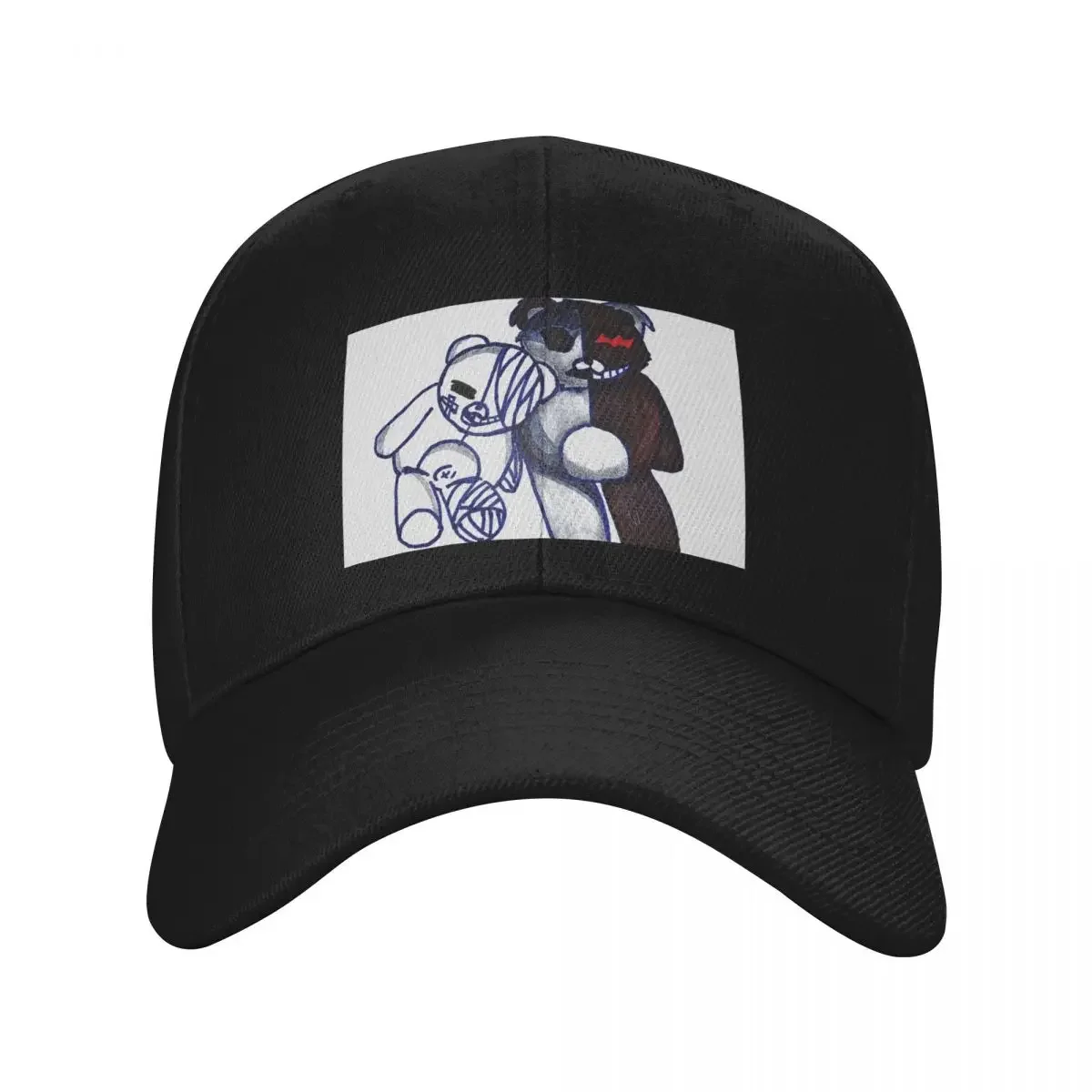 Monokuma & Shirokuma Baseball Cap Sports Cap Sunscreen |-F-| Women's Hats 2024 Men's