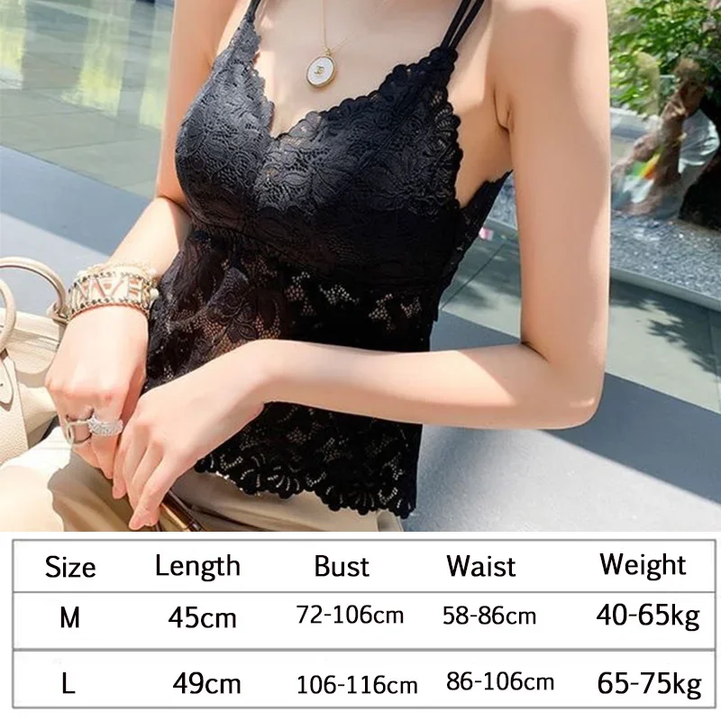 Women Lace Embroidery Bralettes Hollow Cross Bow Beauty Back Underwear Sexy Vest Lingerie Female Wireless Bra Padded Tube Tops