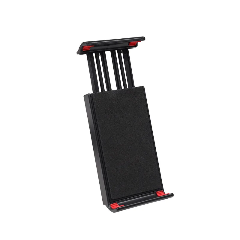 Universal Black Adjustable phone Tablet Holder Clip 4-12 Inch with 17mm Round Dead Angle for Lazy Bracket Stand Clip