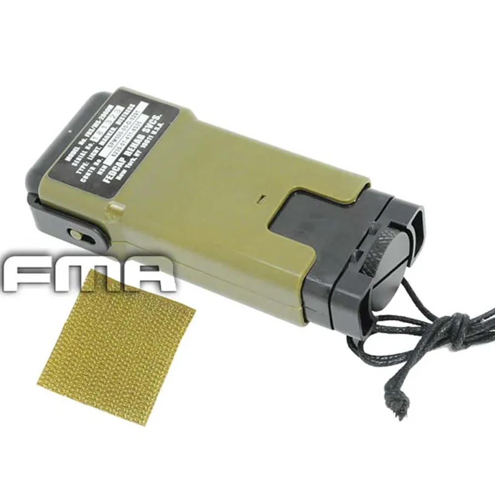 FMA Green Outdoor MS2000 Model Version TB707 Tactical Outdoor Sports Camping Survival Life Light Flashlight Dummy Model