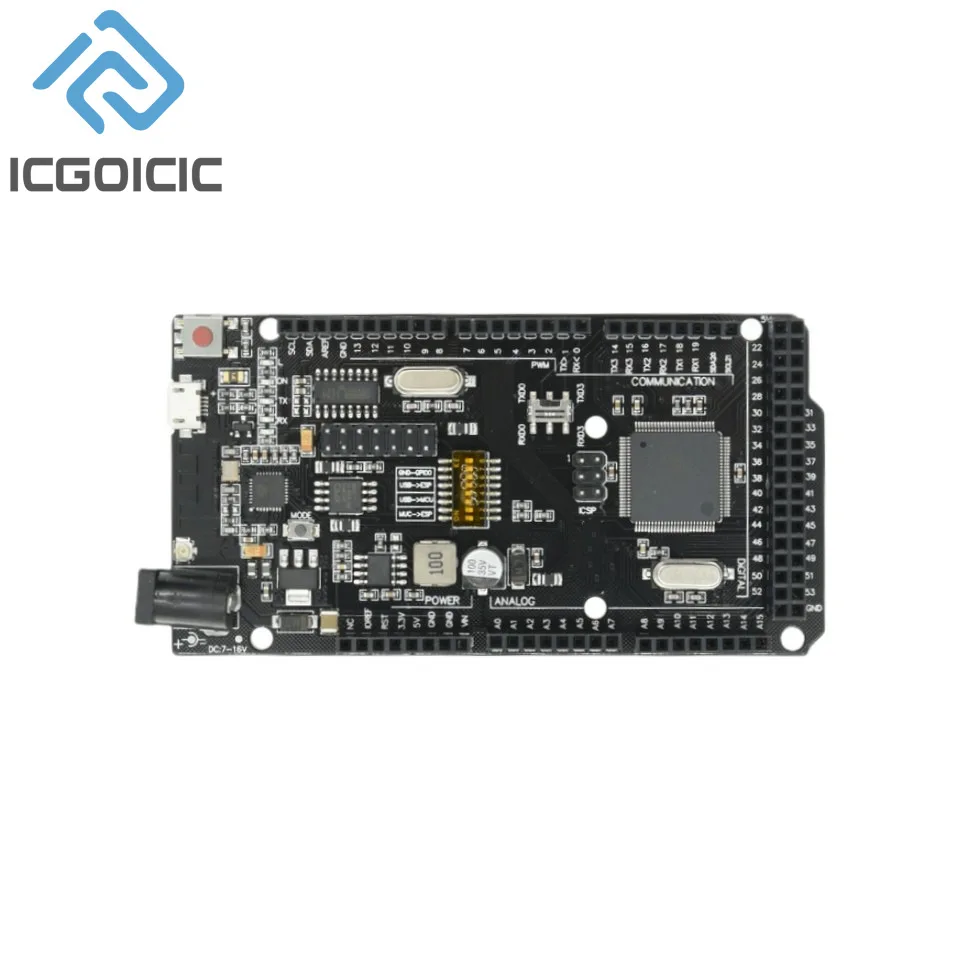 MEGA 2560 PRO Embed CH340G/ATMEGA2560-16AU Chip with male pinheaders Compatible for Arduino Mega2560