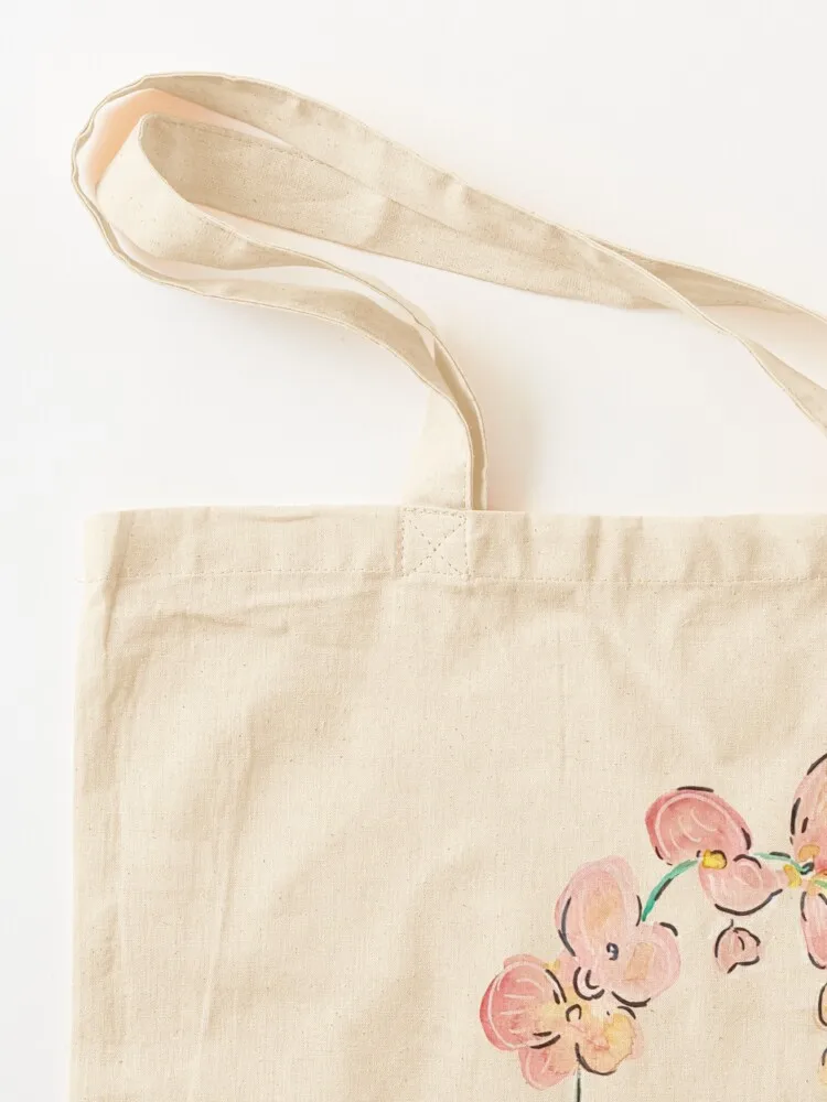 حقيبة حمل أوركيد قابلة للتخصيص، حقائب يد مخصصة، حقيبة قماش، حقائب قابلة لإعادة الاستخدام