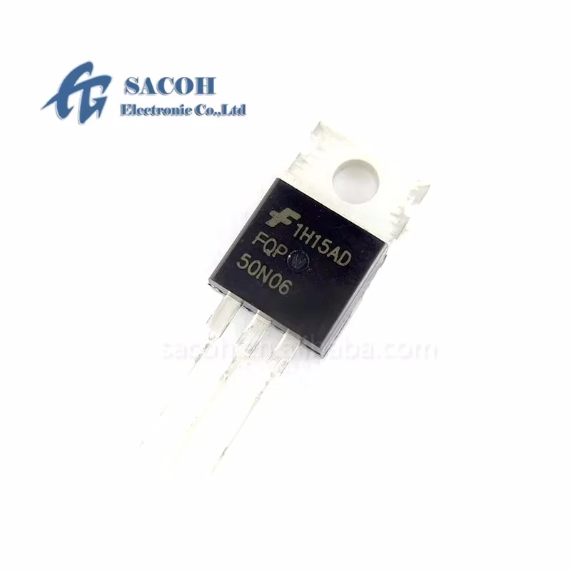 

New Original 10Pcs/Lot FQP50N06 TO-220 50A 60V MOSFET Field Effect Transistor In Stock
