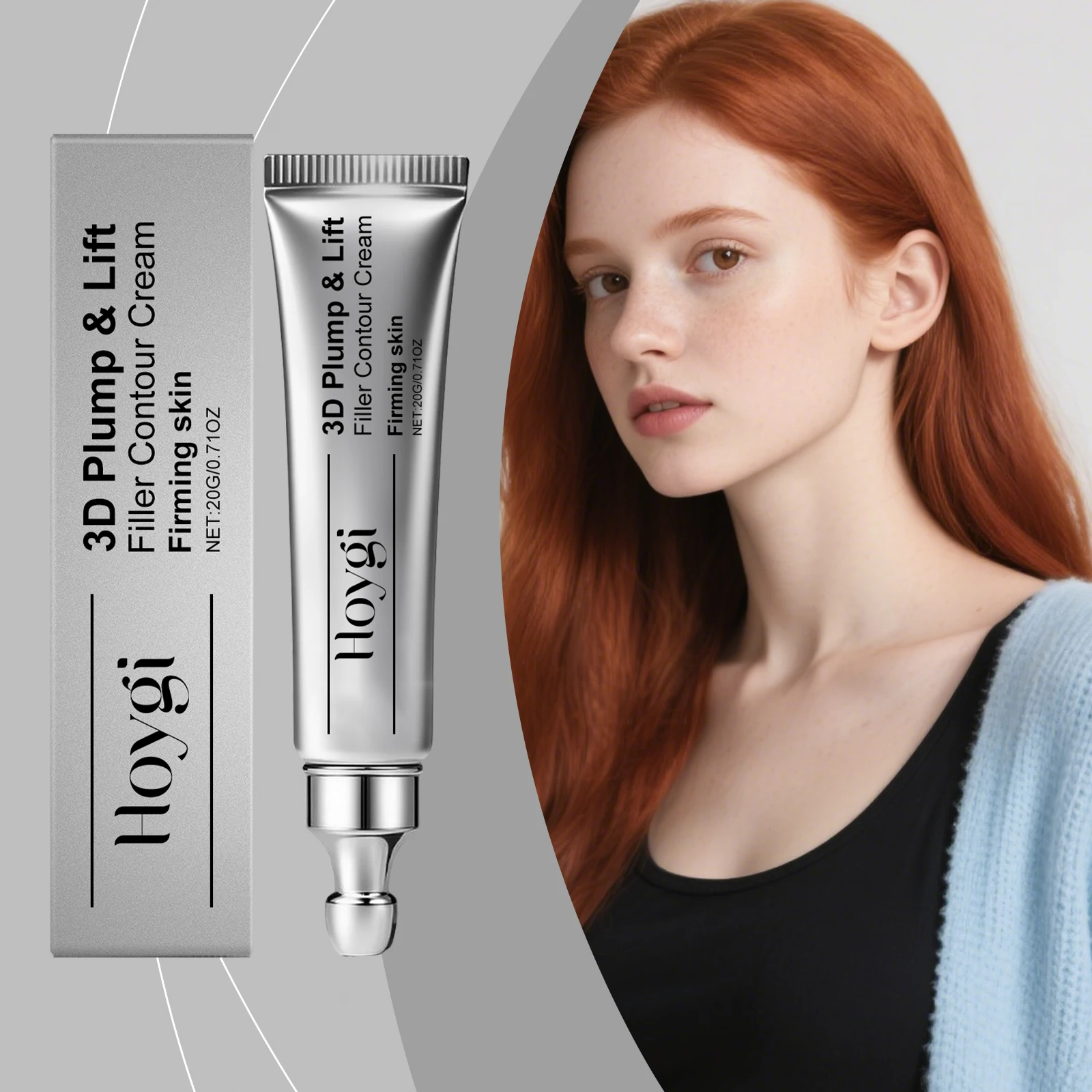 

Hydrating Eye Cream for Dark Circles and Puffiness Moisturizing Gel with Ceramide Sensitive Skin Anti Aging Eye Treatment 20g