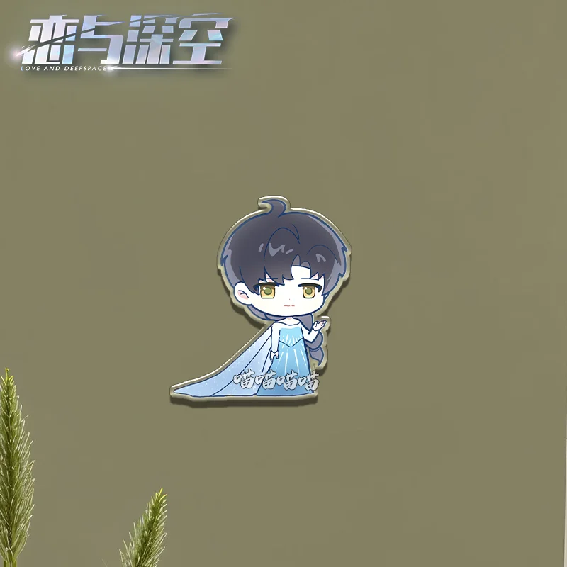 5 個の愛とディープスペース ゼイン シラス バッジ アニメ かわいいブローチ ラペルピン DIY バックパック帽子服アクセサリーグッズギフト