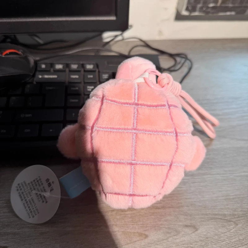 Kreatywne pluszowe zabawki, breloczek w kształcie granatu z kreskówki, zabawny wisiorek do plecaka, dekoracja wnętrza samochodu, prezent.