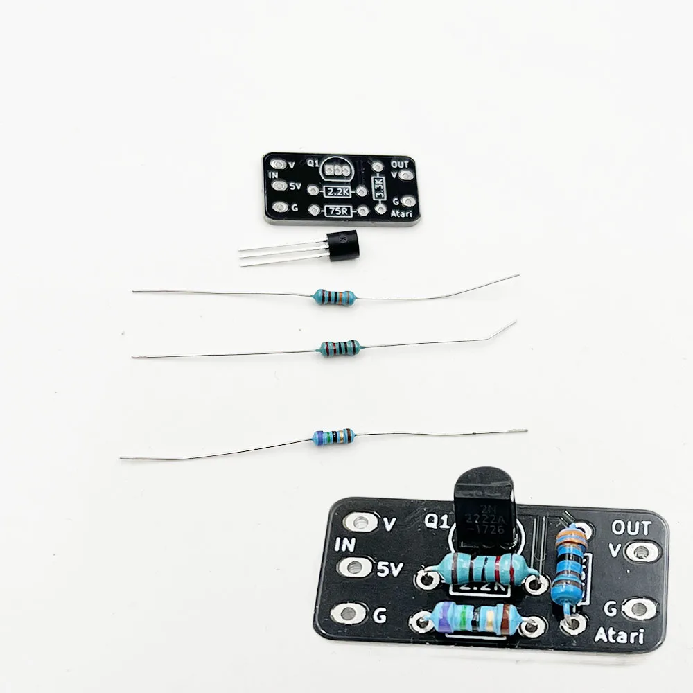 ل NESRGB مجلس ل NES / Famicom FC/ FC التوأم FC/جديد FC/جديد NES 101 من RF إلى AV RGBS