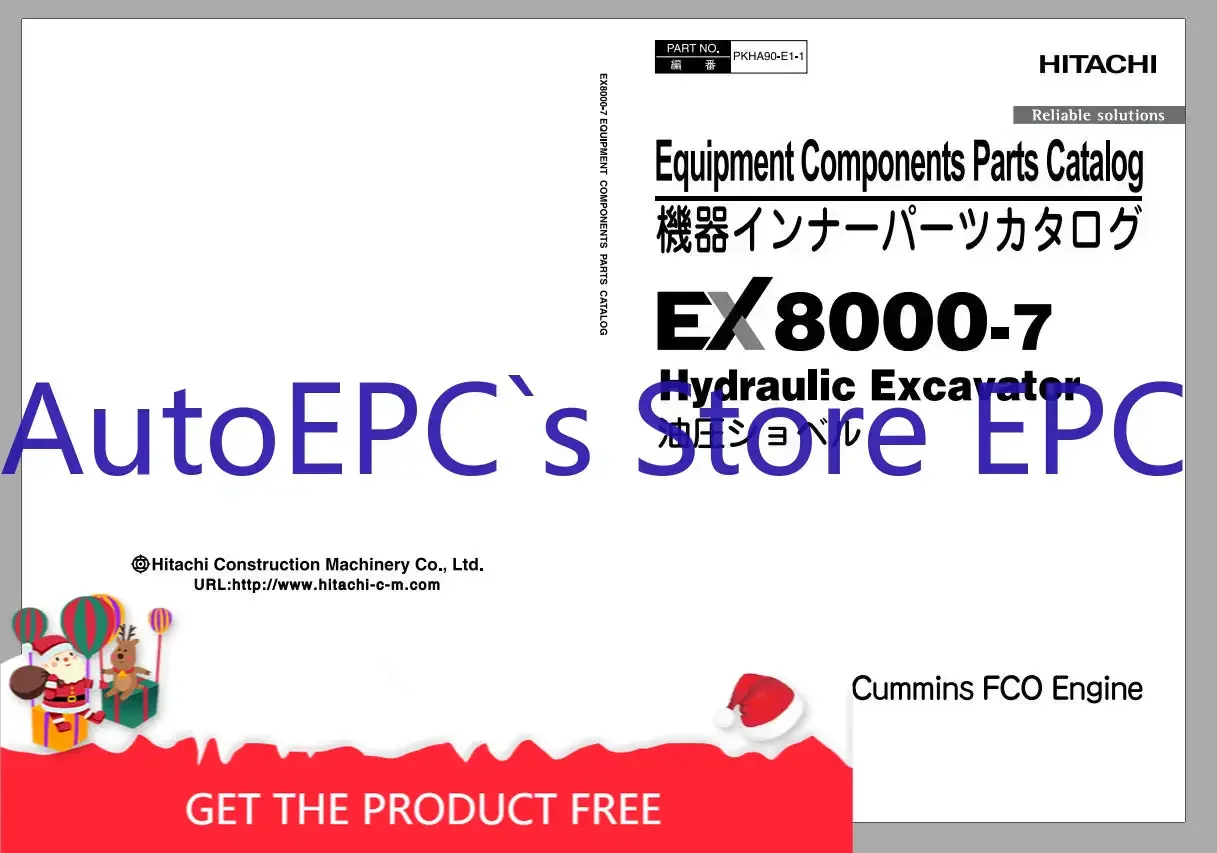 

Экскаватор для майнинга AutoEPC Hitachi EX 2022 2,99 ГБ PDF-каталог запчастей, каталог деталей двигателя DVD