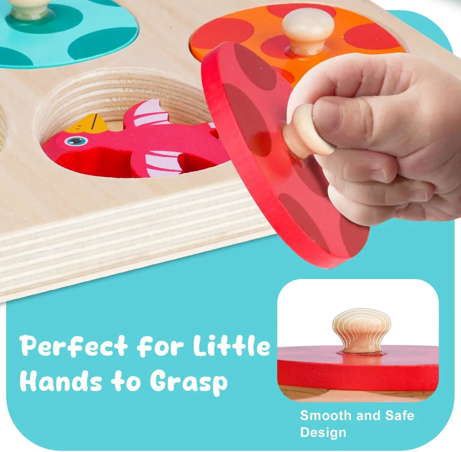 Деревянные головоломки с динозавром, игрушки Монтессори, игра-головоломка с колышками, детские 3D деревянные развивающие игрушки для раннего обучения, подарки