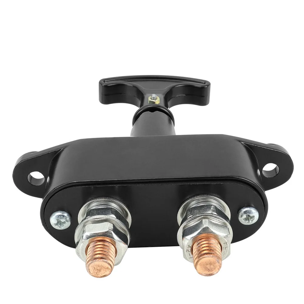 

Car RV Boat Power M10 Battery Switch Power Disconnect For Boat RV Battery Switch Zinc Alloy Brass Easy Installation