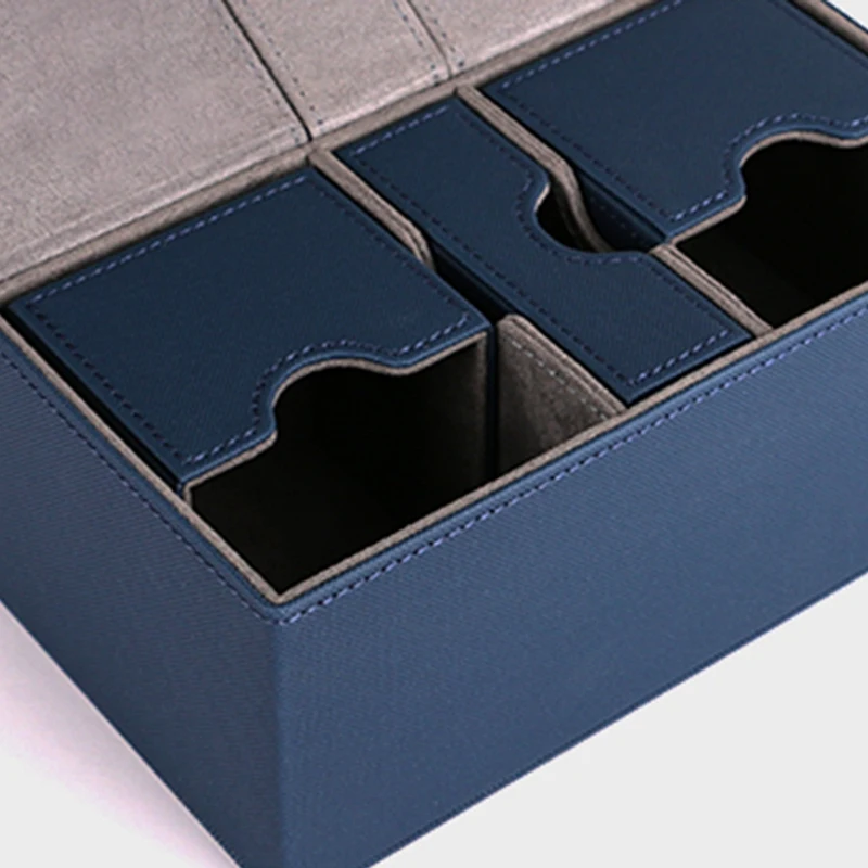 Le migliori offerte Ultra 200 + Cards Deck Box PU Leather giochi da tavolo carte Deck Case per magicalal The Cards MGT/Pkm/Gathering Games