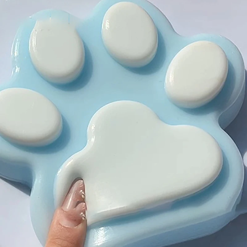 Sticky Cat PAW บีบของเล่นความเครียดบรรเทาผ่อนคลายของเล่น GIANT PAW บีบหยิกและ Decompressing ของเล่น PARTY Favors ของขวัญ