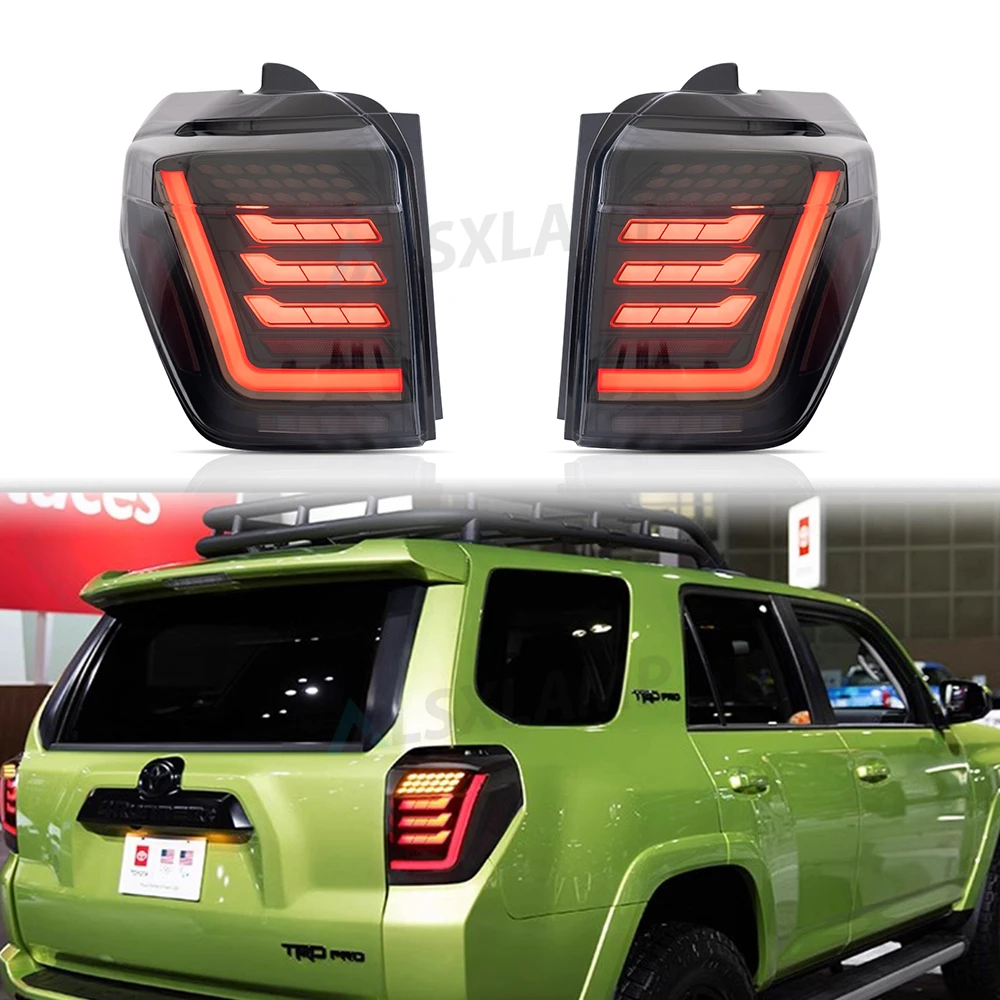 LED Tail Lights Assembly For Toyota 4Runner 4th Gen 4-Runner 2014 2015 2016 2017 2018 2019 Taillamp Rear Lamp Assembly Pair