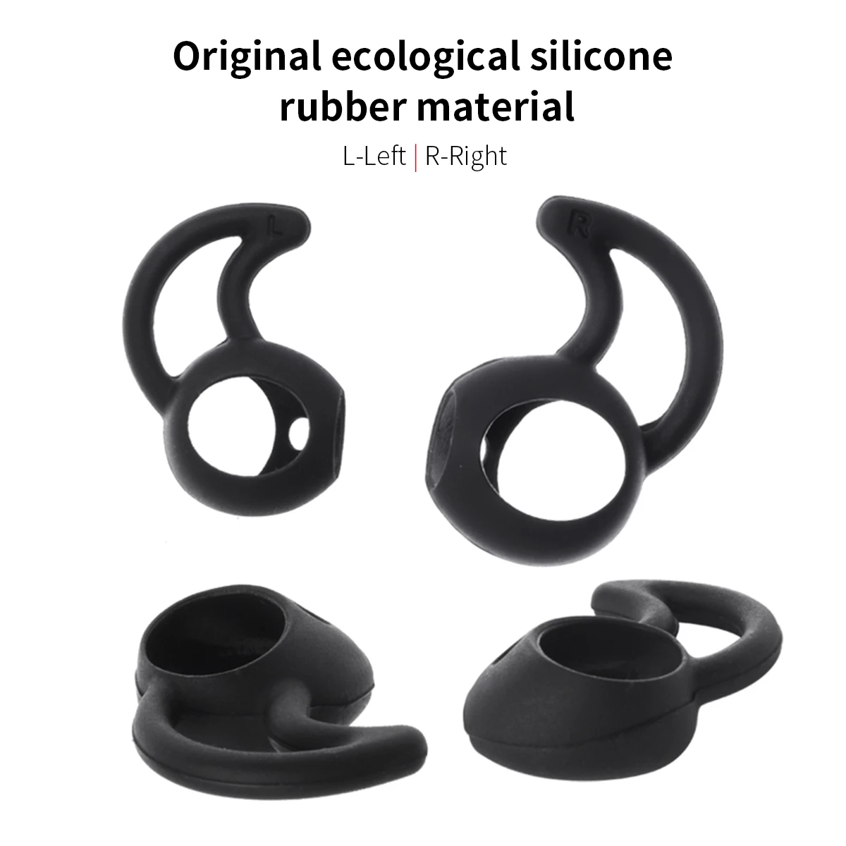 4 pezzi auricolari in Silicone per Apple Airpods auricolari auricolari per OPPO Enco Air Tips XIAOMI Air2 cuffie gancio per l'orecchio Anti-goccia