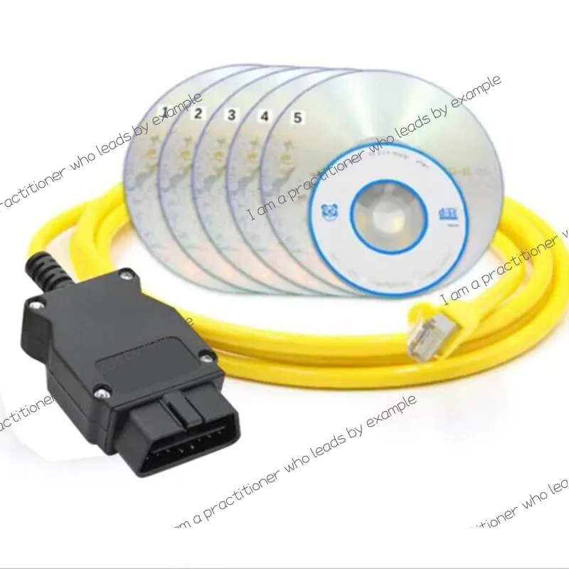 最新の ENET データケーブル BMW F シリーズ ICOM コーディング OBD2 インターフェースケーブル BMW OBDII スキャナーデータツール用