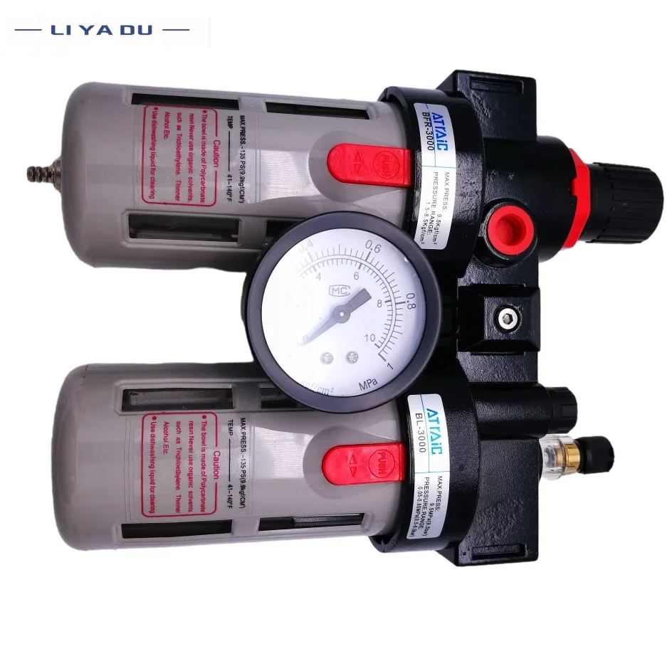 

bfc2000 3000 bfc4000 Air Filter Pneumatic Pressure Regulating Valve oil and water separator air filter to reduce the pressure